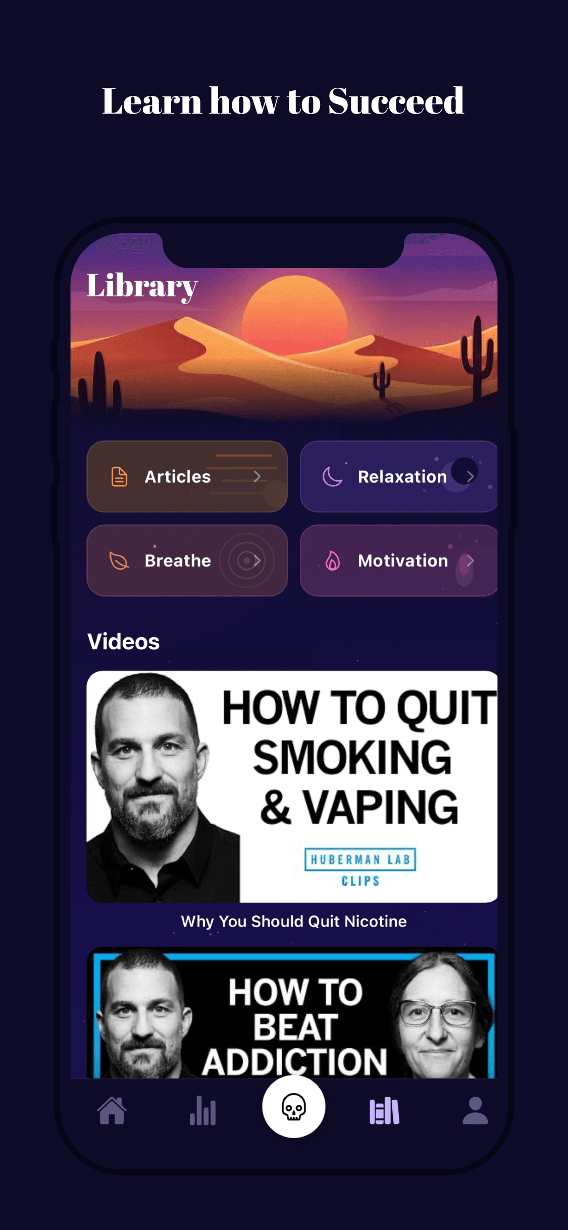 Learn how to Succeed - Library